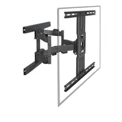ANGELES DEL HOGAR - Soporte para Tv full movimiento Capacidad 45 a 75 Pulgadas Negro