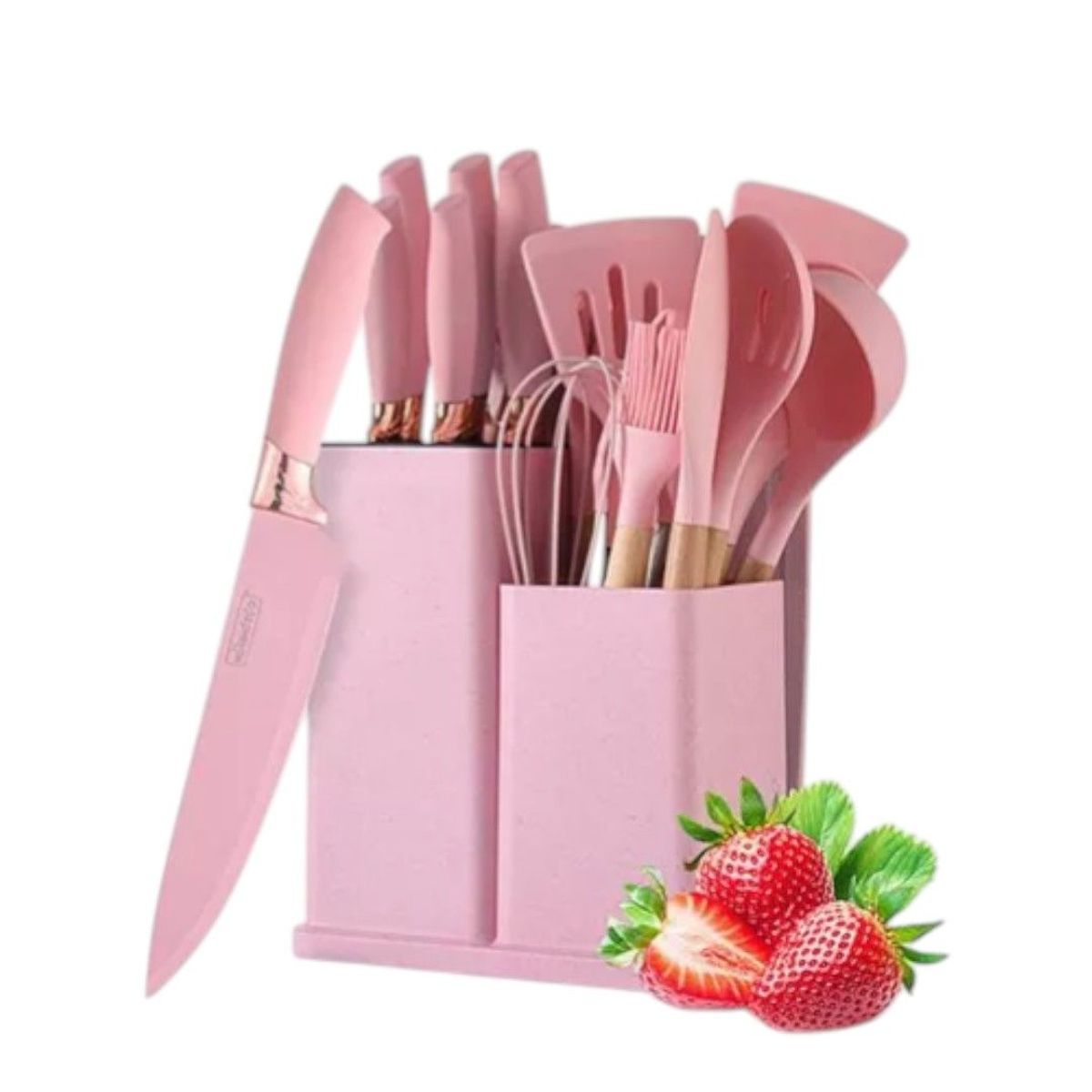 GENERICO - Juego de Utensilios De Silicona 19 Piezas