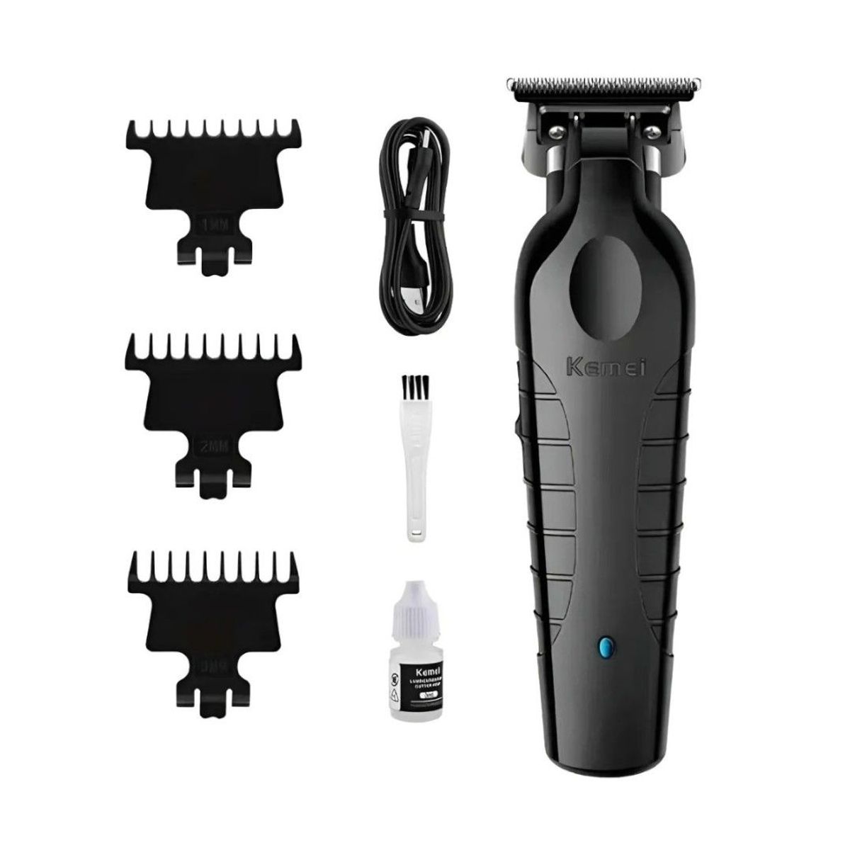 GENERICO - Cortadora de Pelo Profesional Kemei Km-2299 Inalámbrica con Accesorios