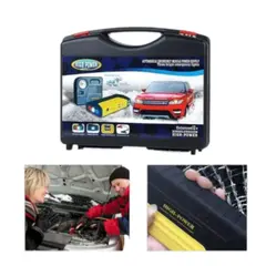 ANGELES DEL HOGAR - Cargador Partidor De Bateria E Inflador Llantas Automatico