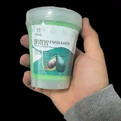 ANGELES DEL HOGAR - SHAMPPO EXFOLIANTE DE PALTA LIMPIEZA PROFUNDA