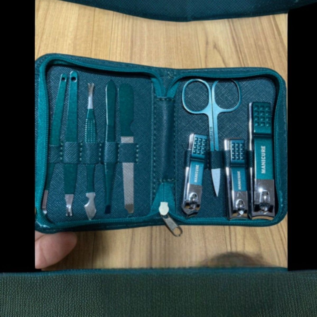 ANGELES DEL HOGAR - Set De Manicure Y Pedicure con Estuche