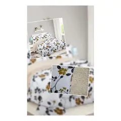 GENERICO - Cubrecama Quilt Con Chiporro Diseño King