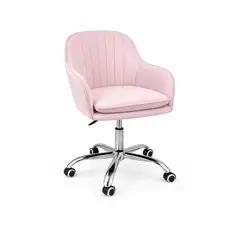 HABITA2 CHILE - Silla de Escritorio Giratoria Acolchada Lineal Silver