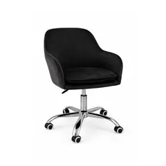 HABITA2 CHILE - Silla de Escritorio Giratoria Acolchada Lineal Silver