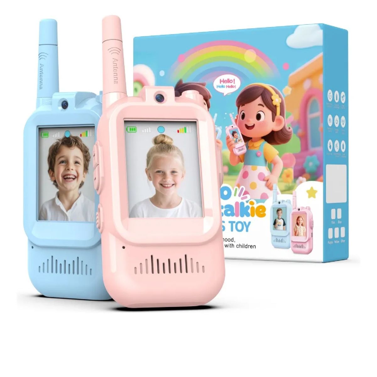 GENERICO - Walkie Talkie Infantil Con Videollamada