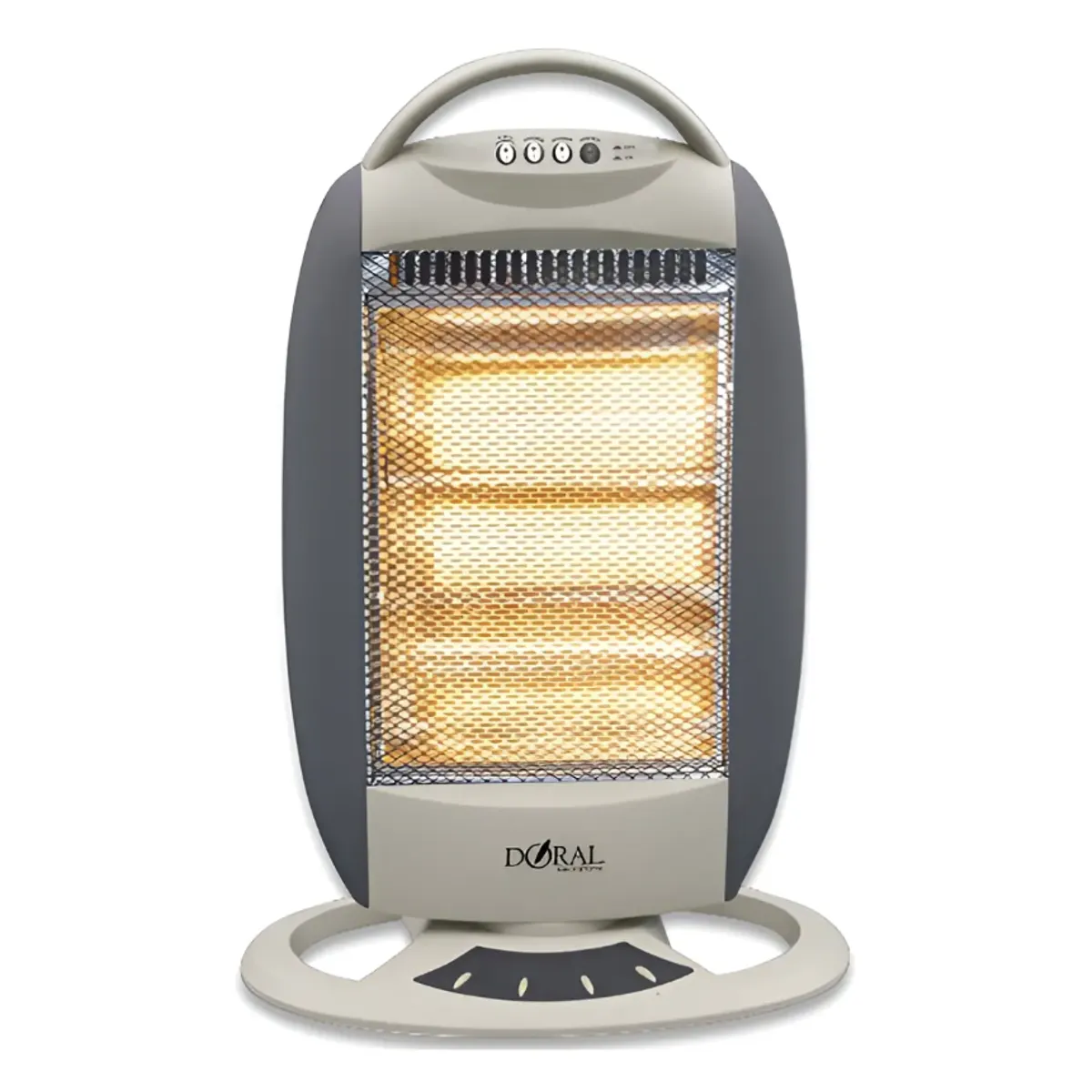 DORAL - Estufa Halógena Doral Le Roy 1200w 3 Niveles De Potencia