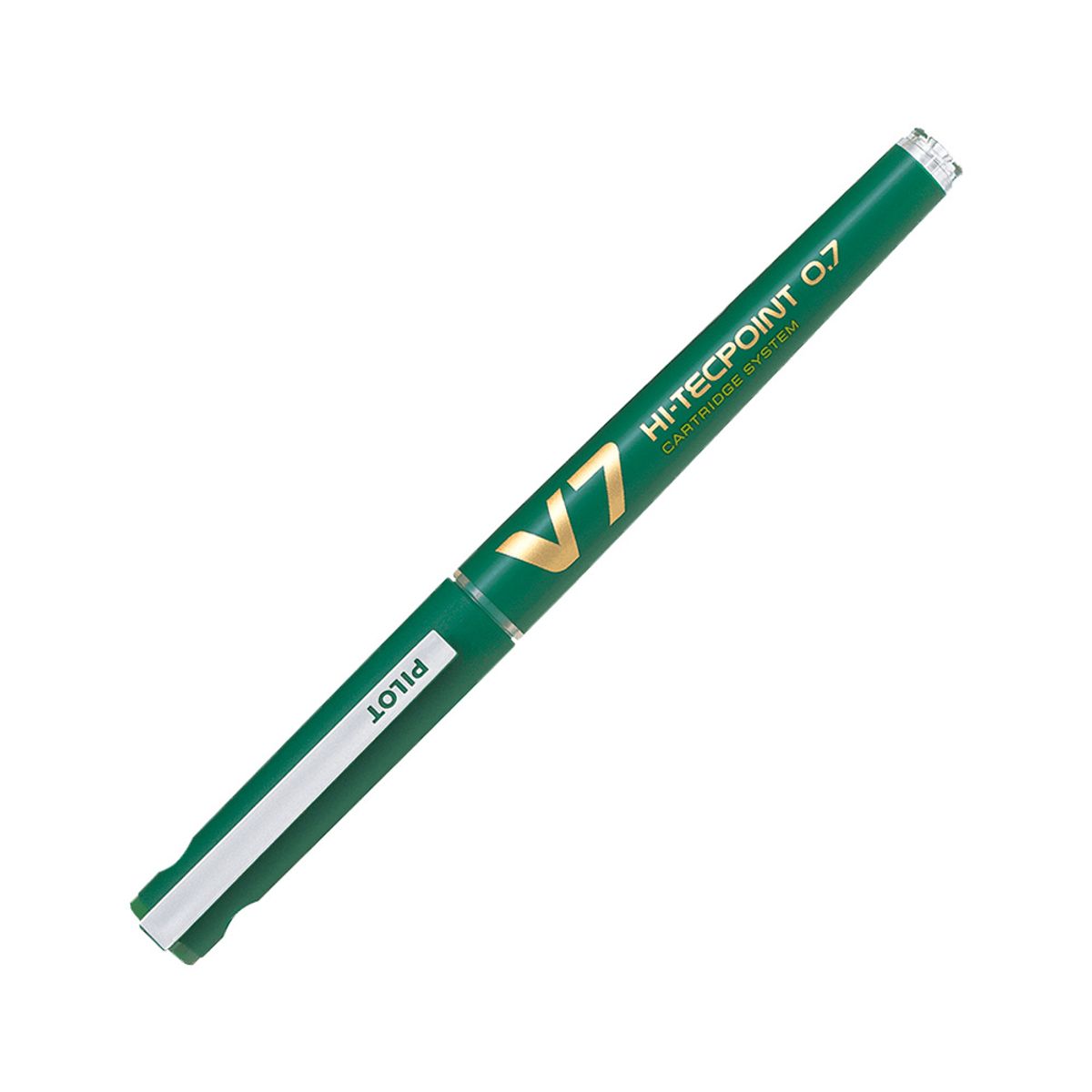 PILOT - Lápiz Tinta Hi-Tecpoint V7 Verde Recargable 0.7mm Pilot