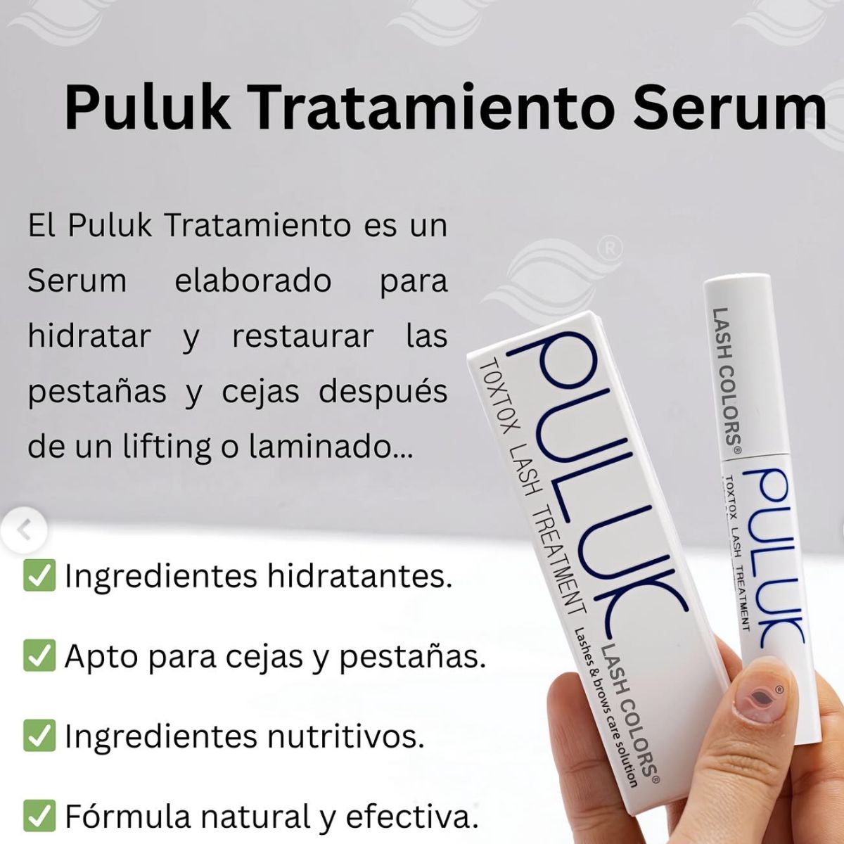 GENERICO - Puluk tratamiento Pestañas Serum