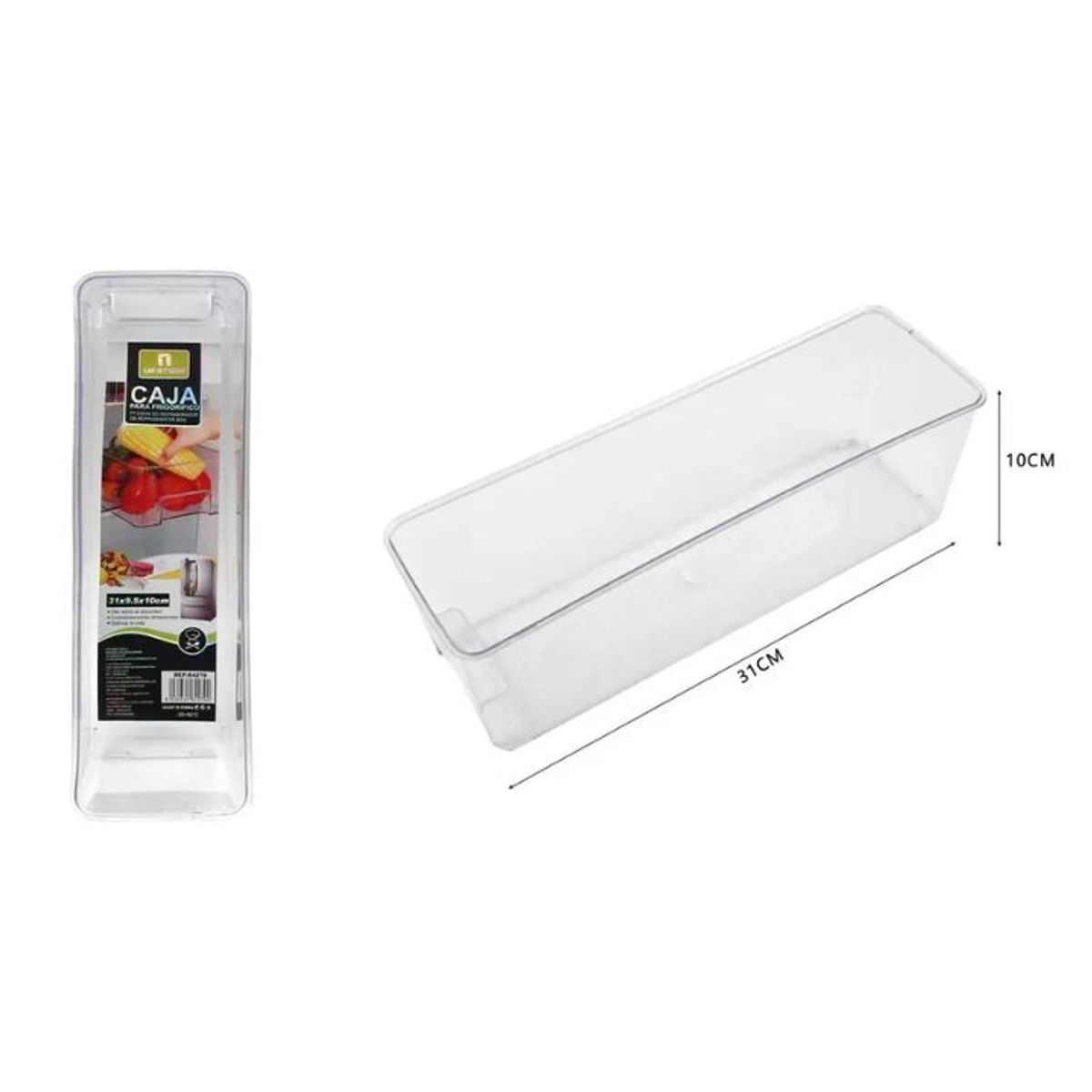 GENERICO - CAJA ORGANIZADORA PARA REFRIGERADOR 31CM