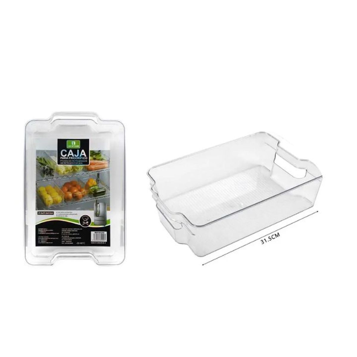GENERICO - CAJA ORGANIZADORA PARA REFRIGERADOR 31.5CM