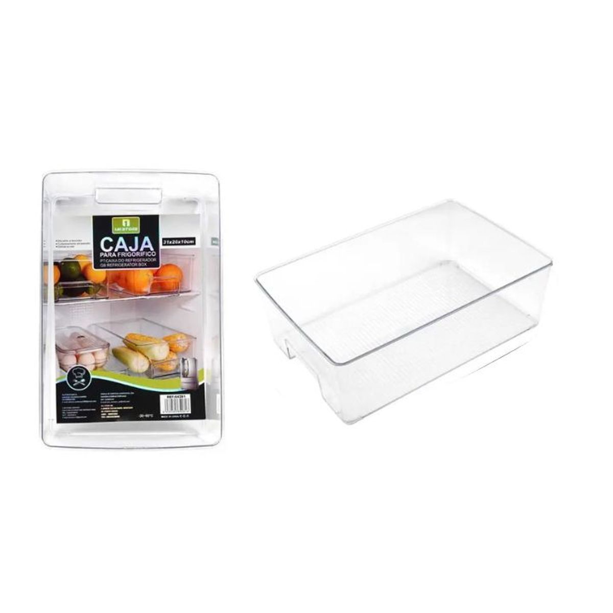 GENERICO - CAJA ORGANIZADORA PARA REFRIGERADOR 31CM