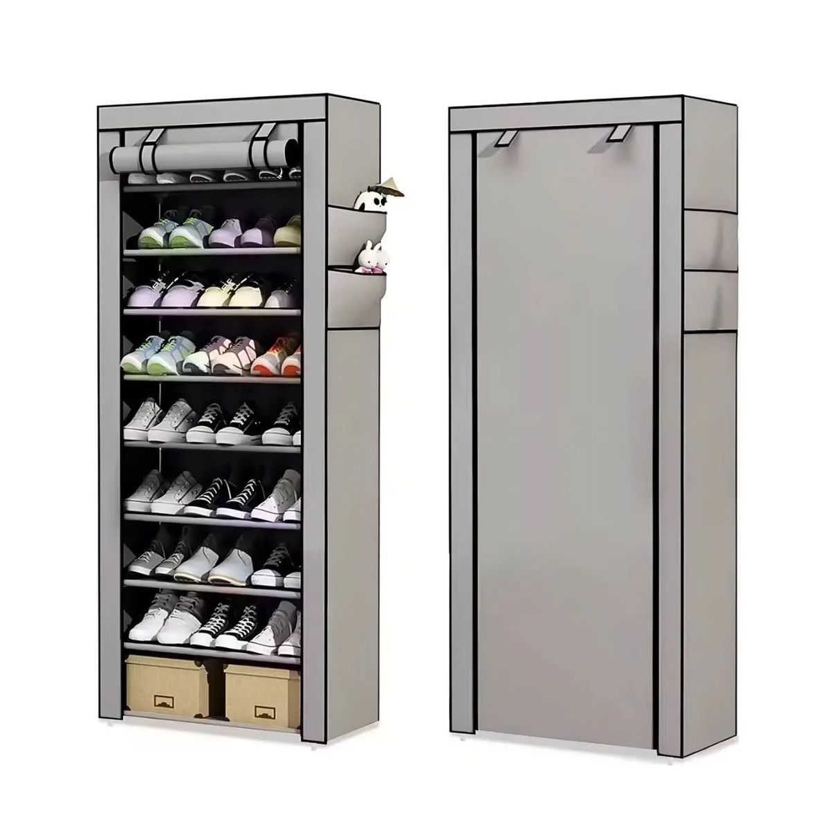 GENERICO - Zapatero Vertical Armario Estante Organizador 9 Niveles