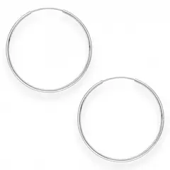 LK LUKSO - Aros Argolla Lisa 16mm Plata Ley 925