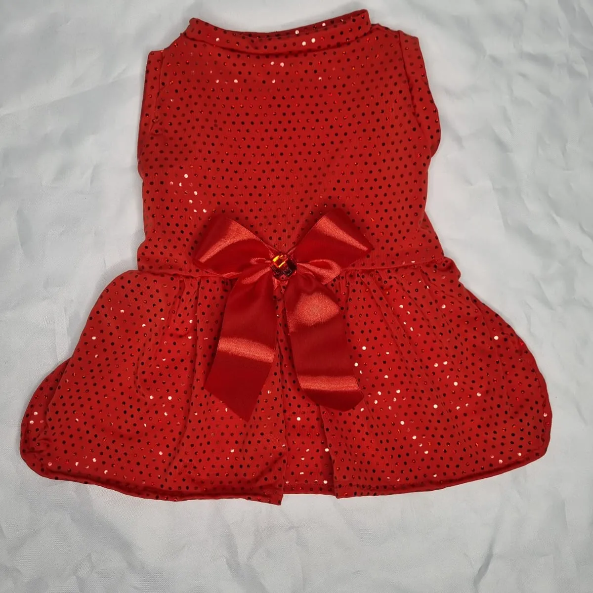 EL MUNDO DE EMMA - Vestido mascota rojo brillante talla M