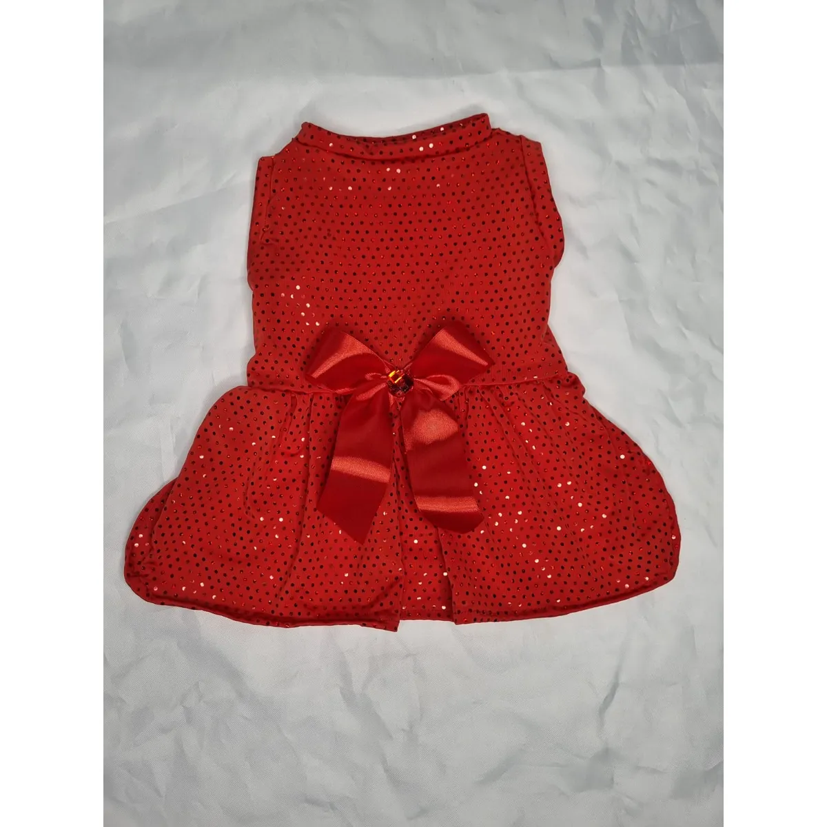 EL MUNDO DE EMMA - Vestido mascota rojo brillante talla M