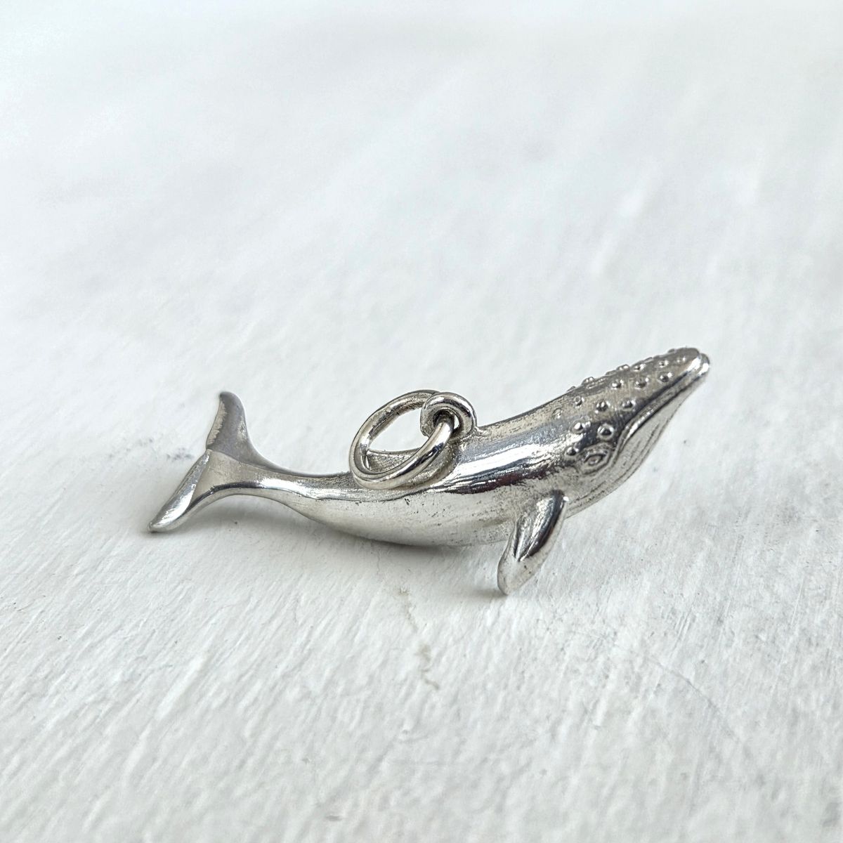 GENERICO - Colgante Ballena Plata 950 Hecho a Mano - Joyería Náutica