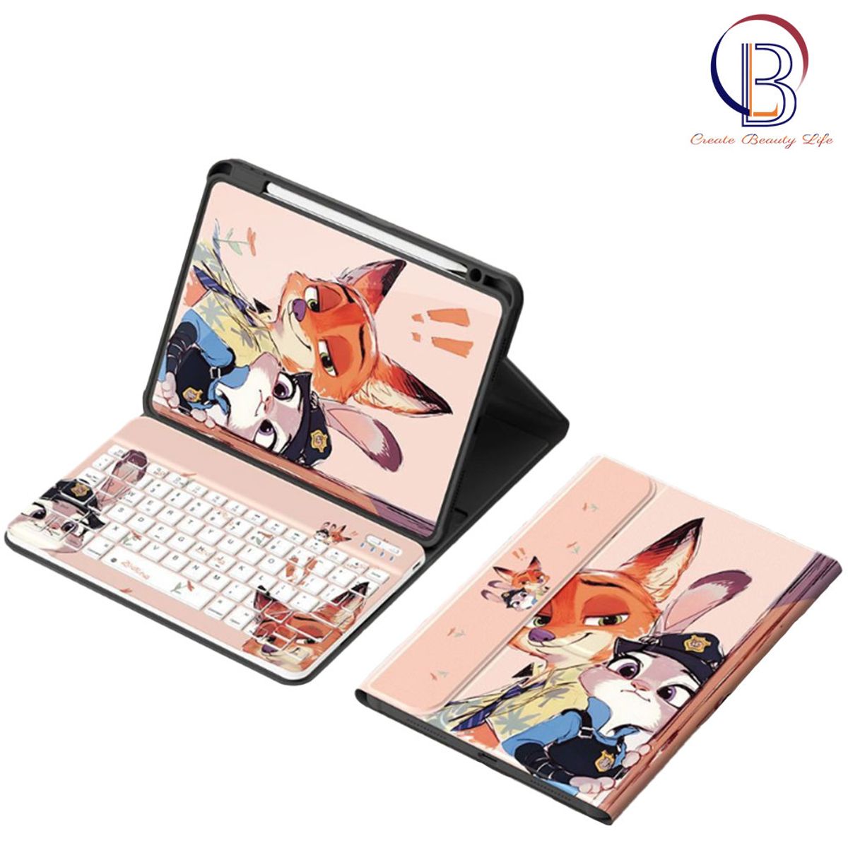 PUREPOWER - Funda Teclado de Español y Raton para iPad (A16) 11ª generación y iPad 10ª Generación 10,9" 2022