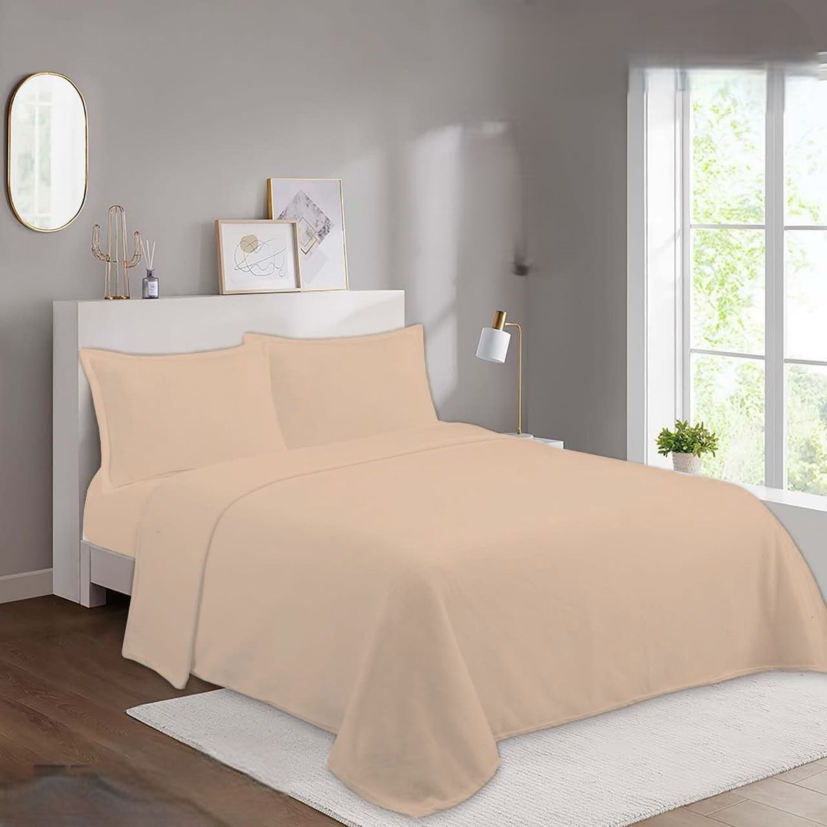 GENERICO - JUEGO DE SABANAS POLAR PARA INVIERNO SUAVES Y CALIDAS