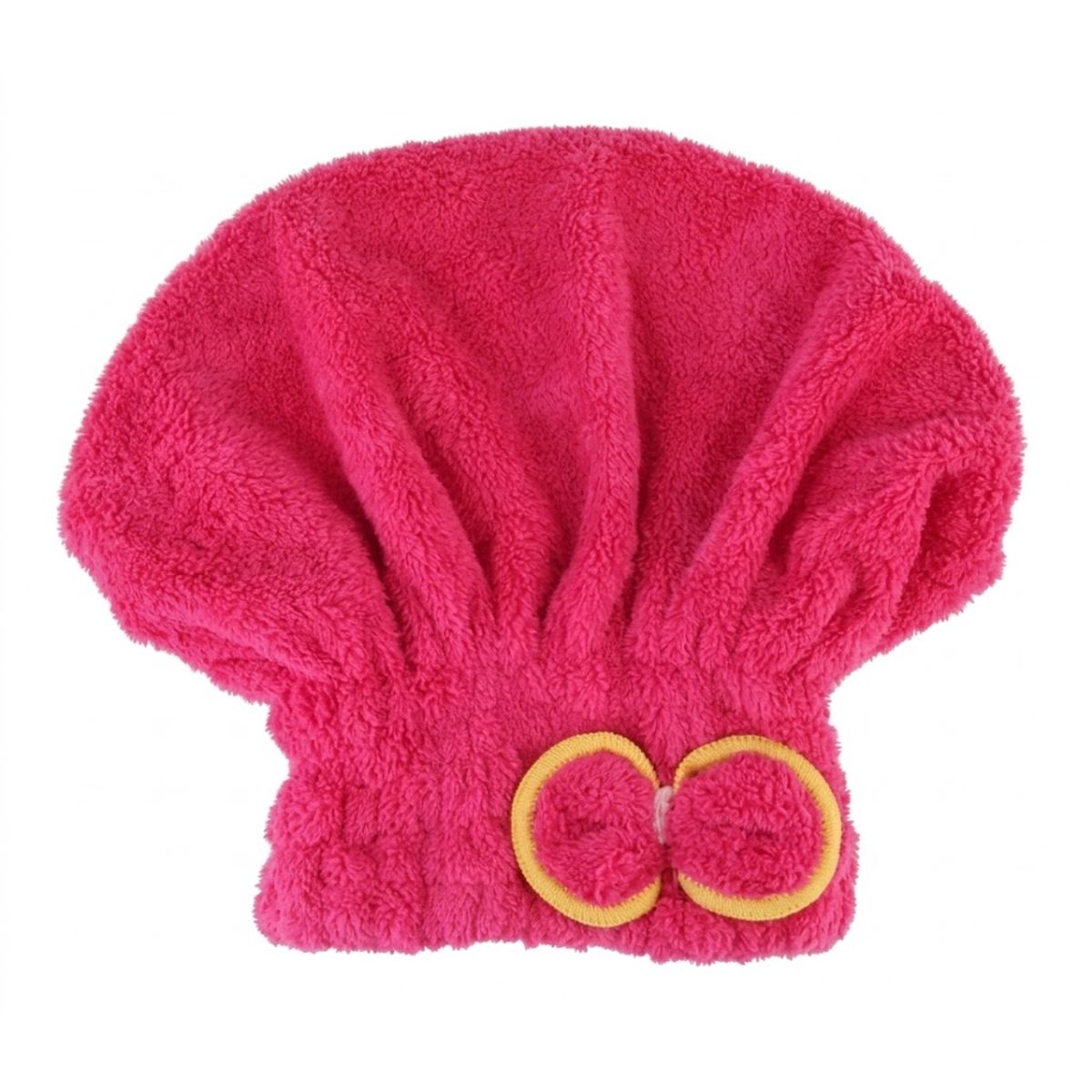GENERICO - Gorro Toalla Microfibra para Secar Cabello en Ducha Fucsia