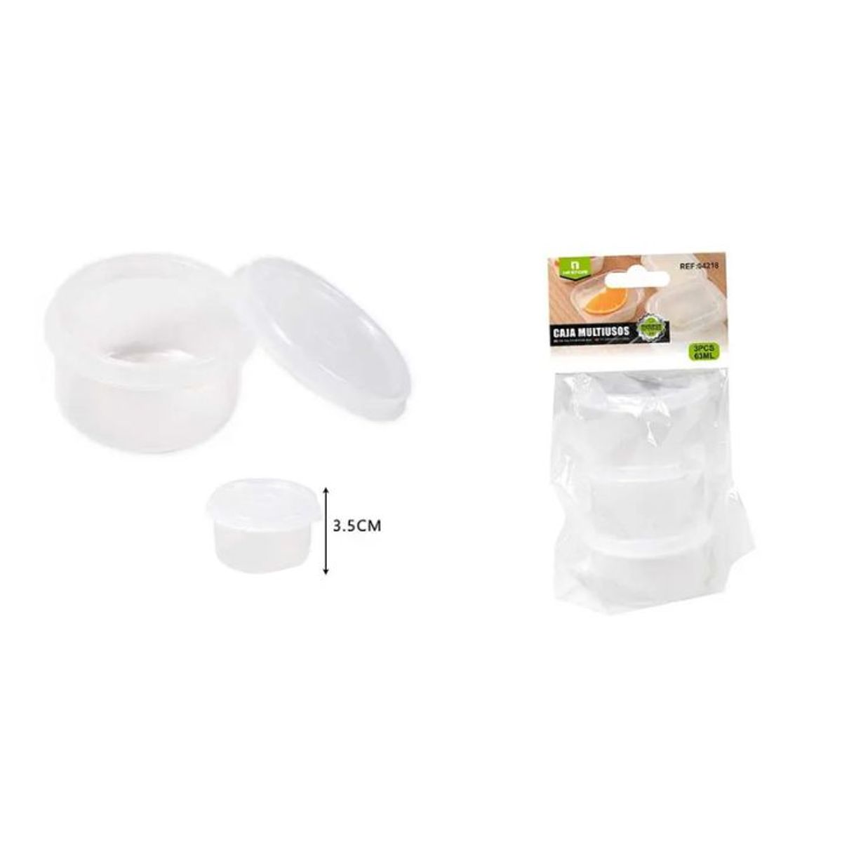 GENERICO - SET MULTIUSOS MINI 3PCS 6.7x3.5cm