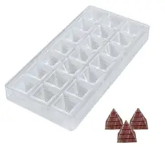 GENERICO - Molde Acrílico PChocolate Pirámide