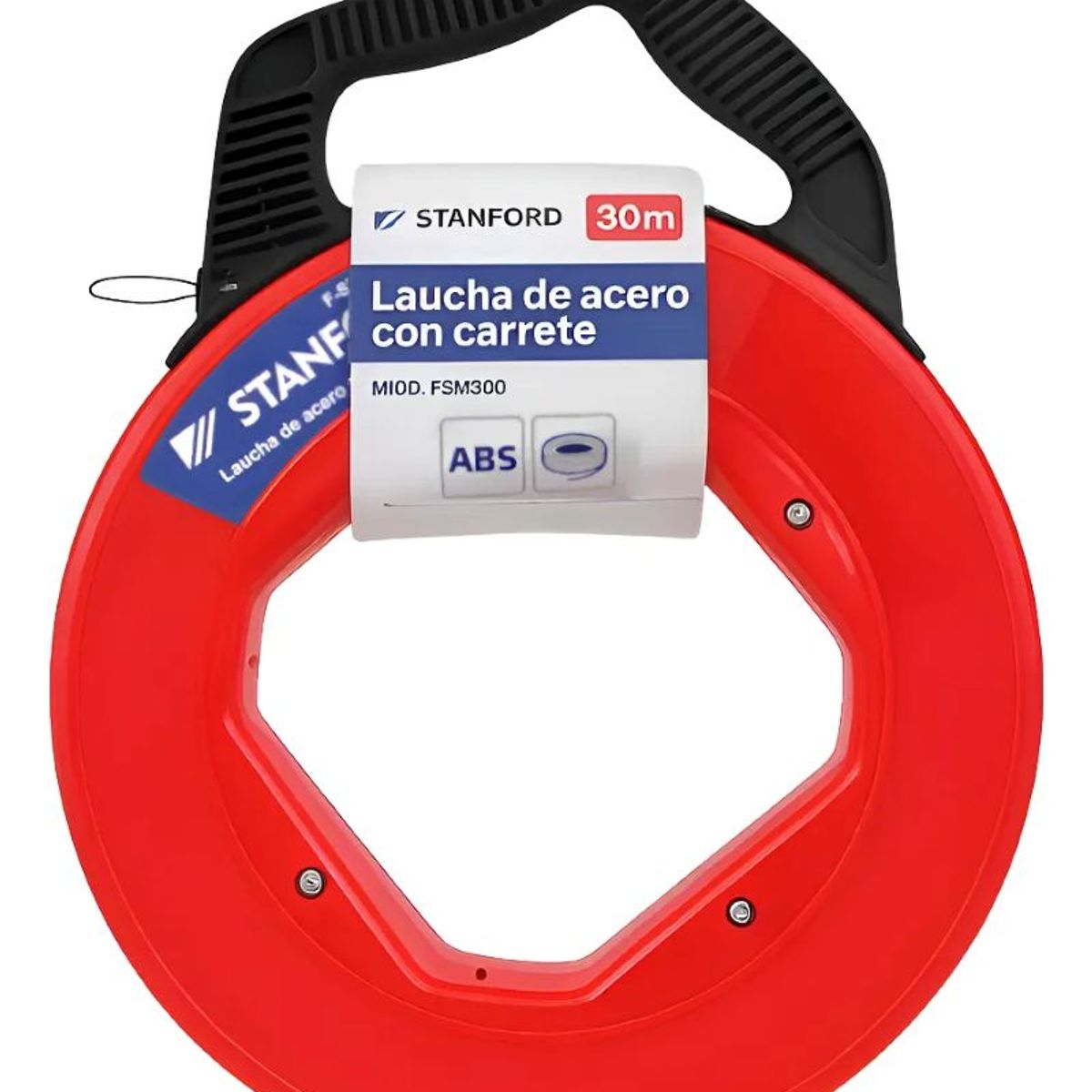 STANFORD - Laucha De Acero Con Carrete Pasacable 30 Mts x 3mm Stanford