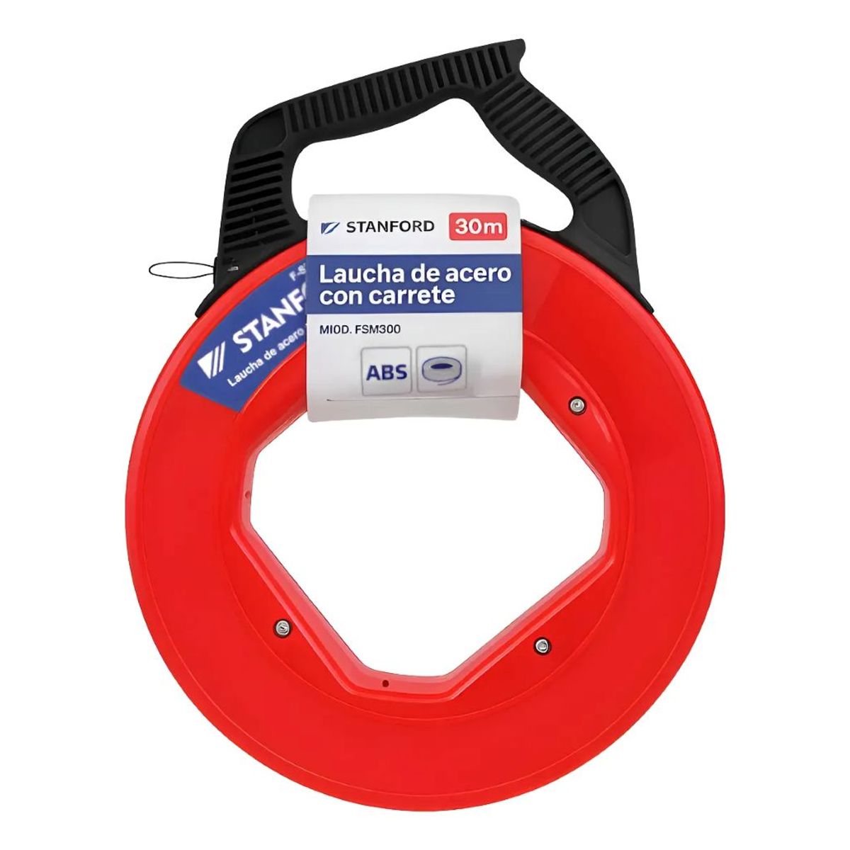 STANFORD - Laucha De Acero Con Carrete Pasacable 30 Mts x 3mm Stanford