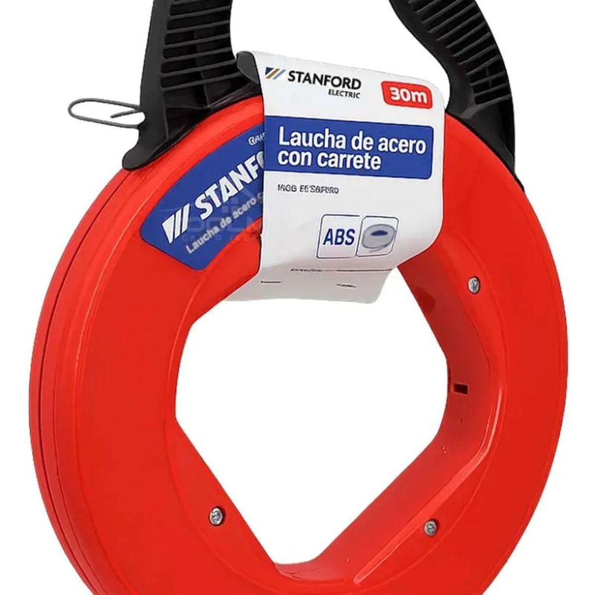 STANFORD - Laucha De Acero Con Carrete Pasacable 30 Mts x 3mm Stanford