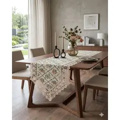GENERICO - Camino de Mesa Estilo Boho Chic 40x180 cm Decoración Elegante