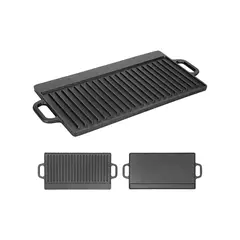 GENERICO - Plancha Churrasquera Reversible Hierro Fundido 50cm Labg