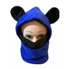 GENERICO - Pasamontañas Niña Niño Gorro Polar Ajustable Kawaii