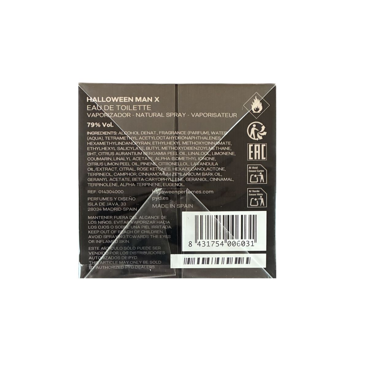 JESUS DEL POZO - Halloween X Man 125Ml EDT JDP