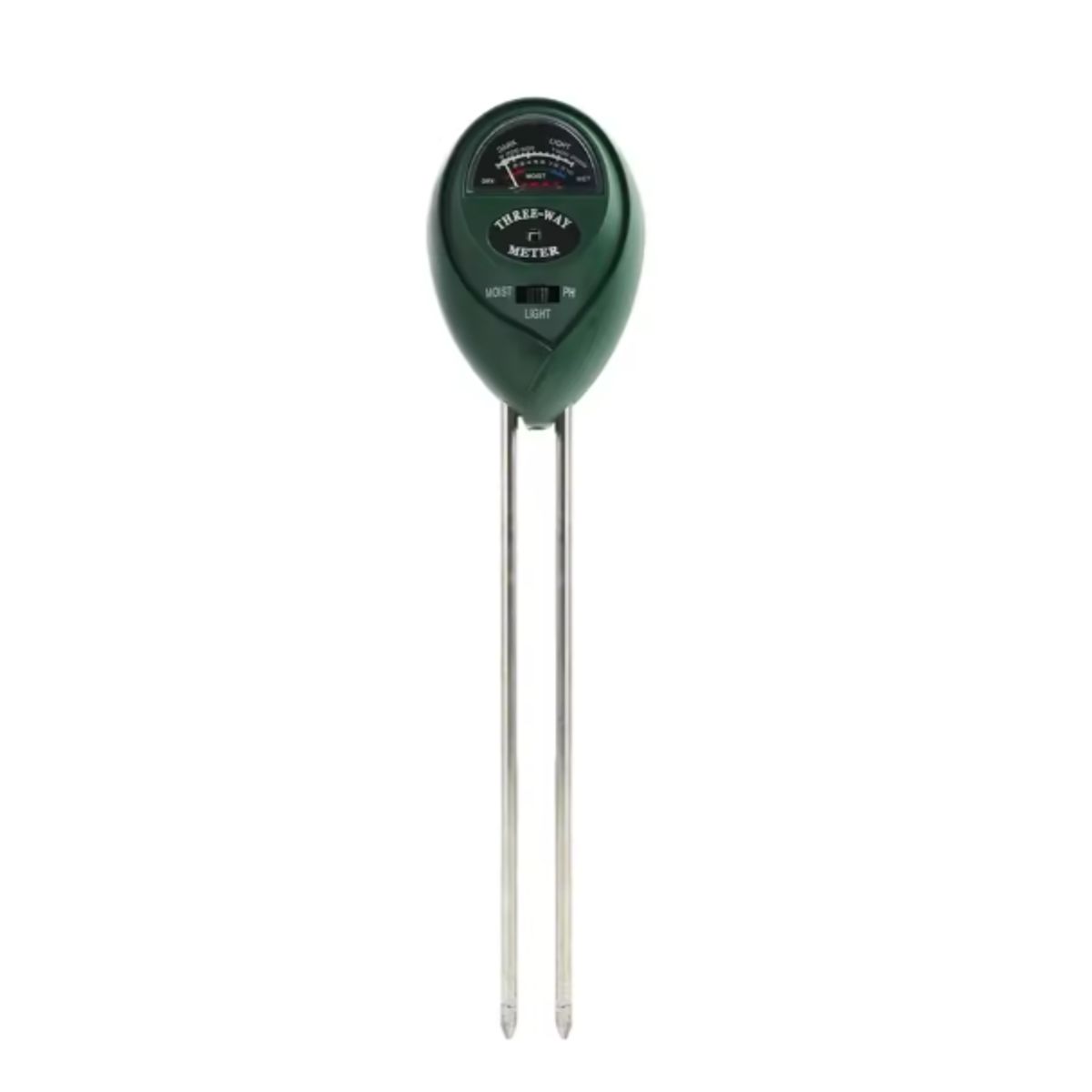 GENERICO - Análisis de suelo 3 en 1 para plantas con medidor de pH, sensor de humedad y medición de luz