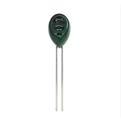 GENERICO - Análisis de suelo 3 en 1 para plantas con medidor de pH, sensor de humedad y medición de luz