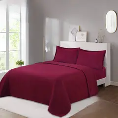 GENERICO - JUEGO DE SABANAS POLAR PARA INVIERNO SUAVES Y CALIDAS