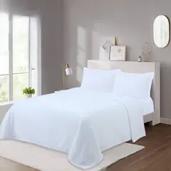 GENERICO - JUEGO DE SABANAS POLAR PARA INVIERNO SUAVES Y CALIDAS