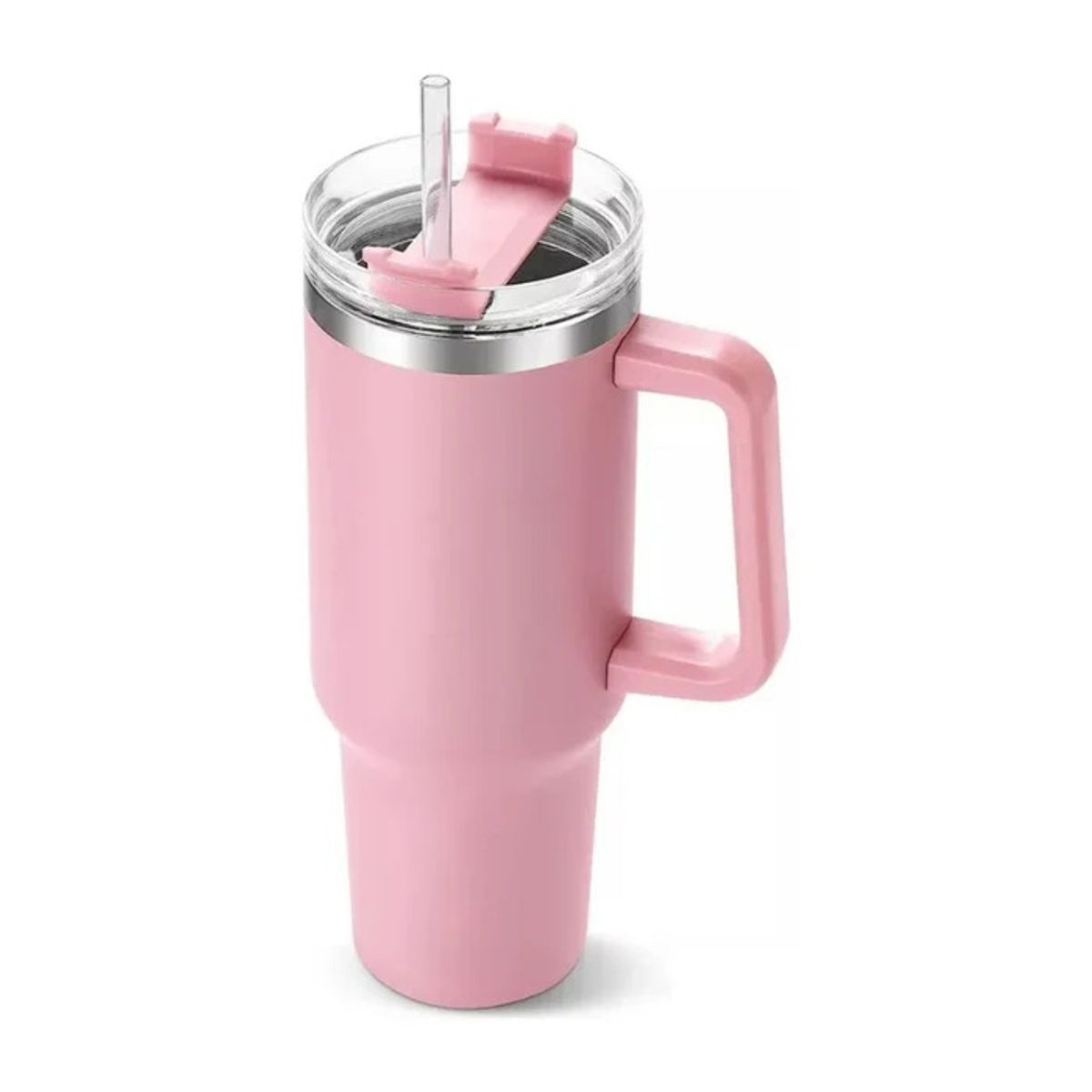 GENERICO - Vaso Mug Térmico Acero Inoxidable 1200ml ROSA