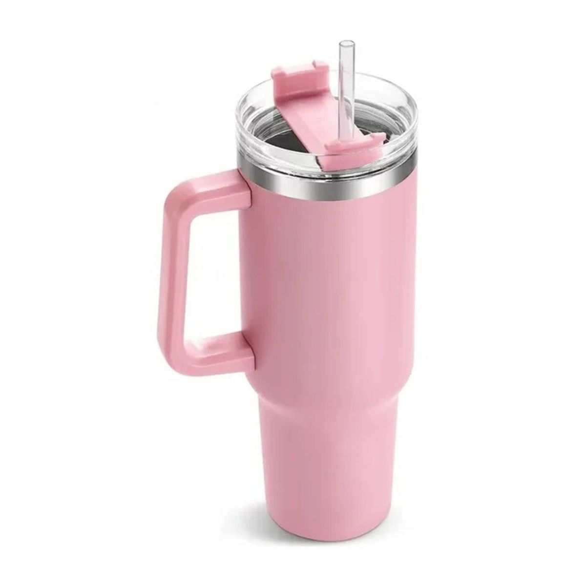 GENERICO - Vaso Mug Térmico Acero Inoxidable 1200ml ROSA