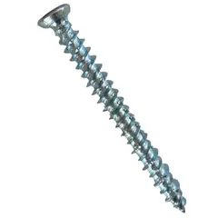 GENERICO - Tornillo Para Concreto Avellanado Torx 7.5X80 - 1000 Und