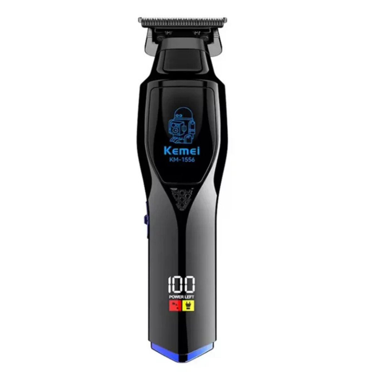 KEMEI - Maquina Patillera Trimmer Recargable Kemei KM-1556 Digital
