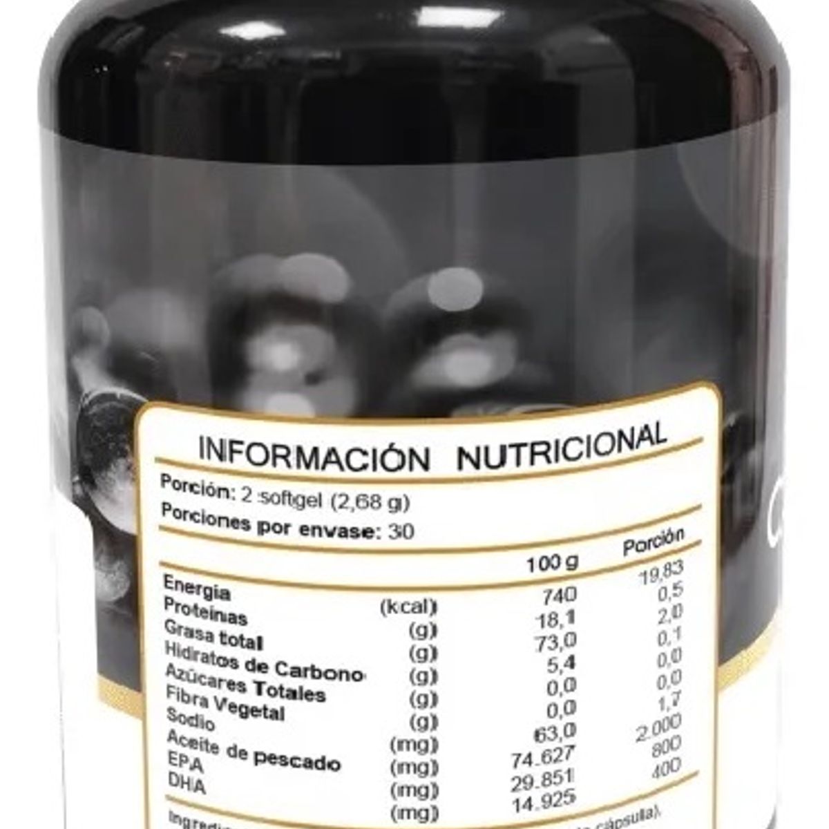 FNL - Omega 3 Premium Fnl 60 Softgel. 400mg Dha/ 800mg Epa