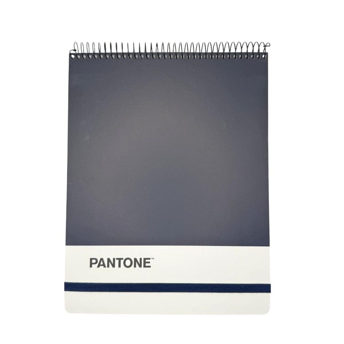 GENERICO - Croquera Pantone Carta Cierre Con Elástico 100 Hojas - Azul