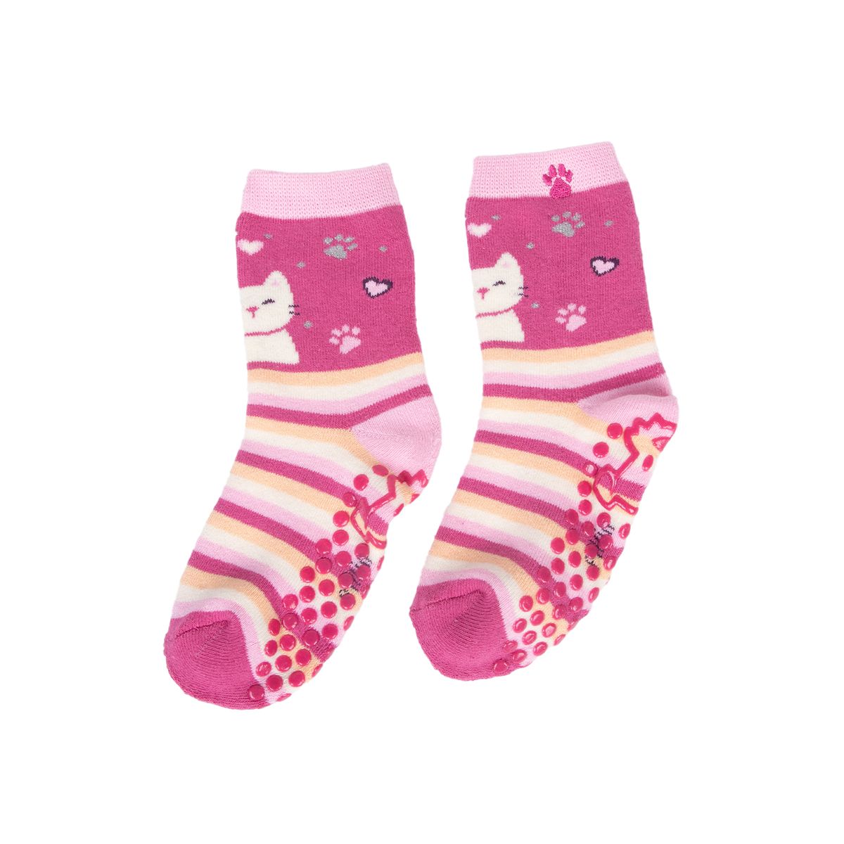PILLIN - Calcetines  Rosado Niña Pillin PAD106-26ROS