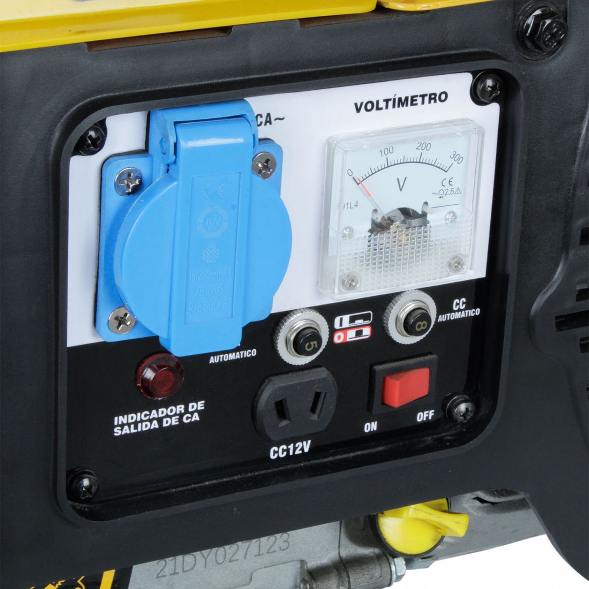 SDS POWER - GENERADOR BENCINERO 0,8 KW 220V 4 TIEMPOS SGG1000