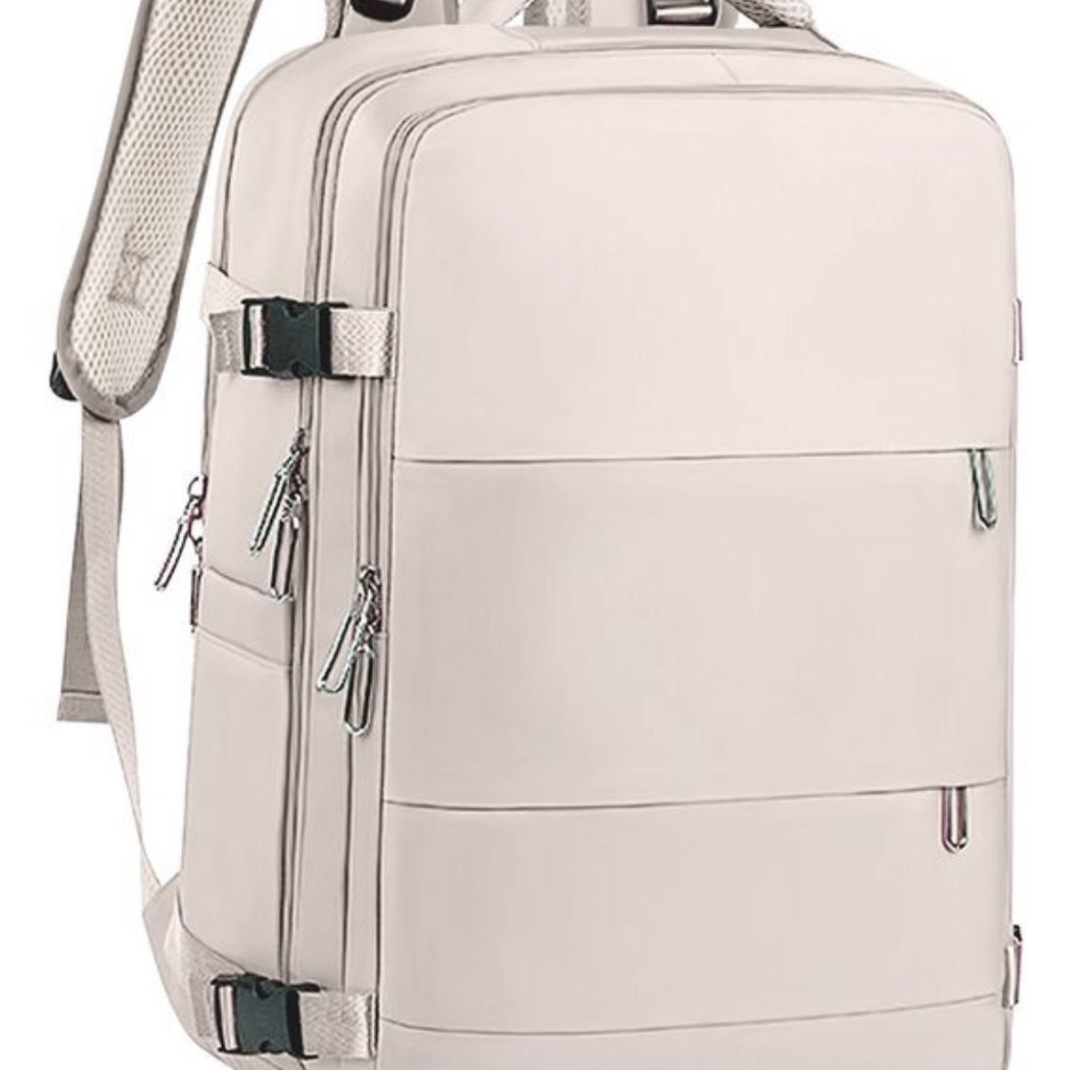 MOMO - Mochila De Viaje Avión Aprobado Gran Capacidad  Diseño De La Tela Lisa 501