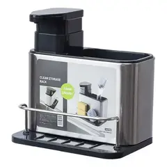 GENERICO - Organizador De Fregadero Dispensador De Jabón Soporte Esponja