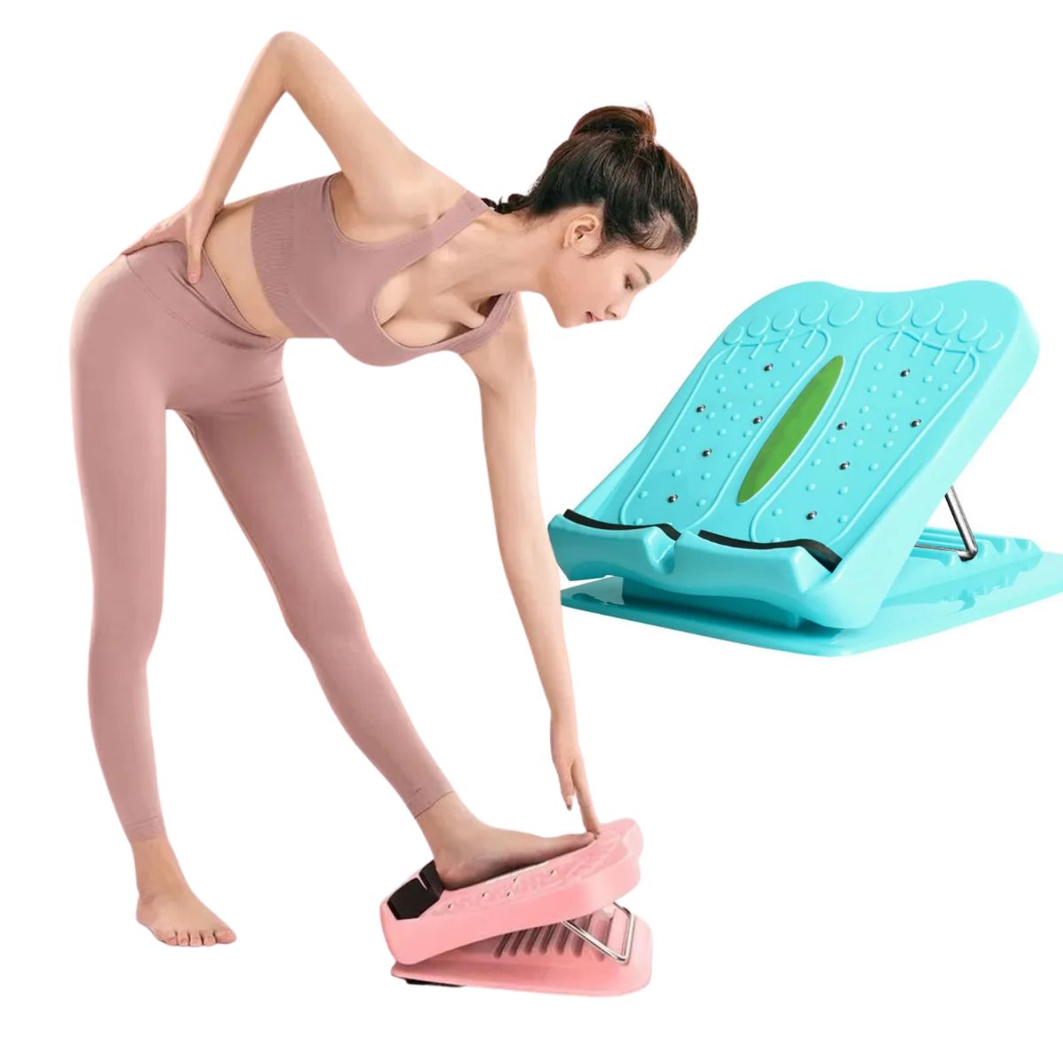 GENERICO - Tabla De Estiramiento Fitness Inclinada Ajustable Gym Casa