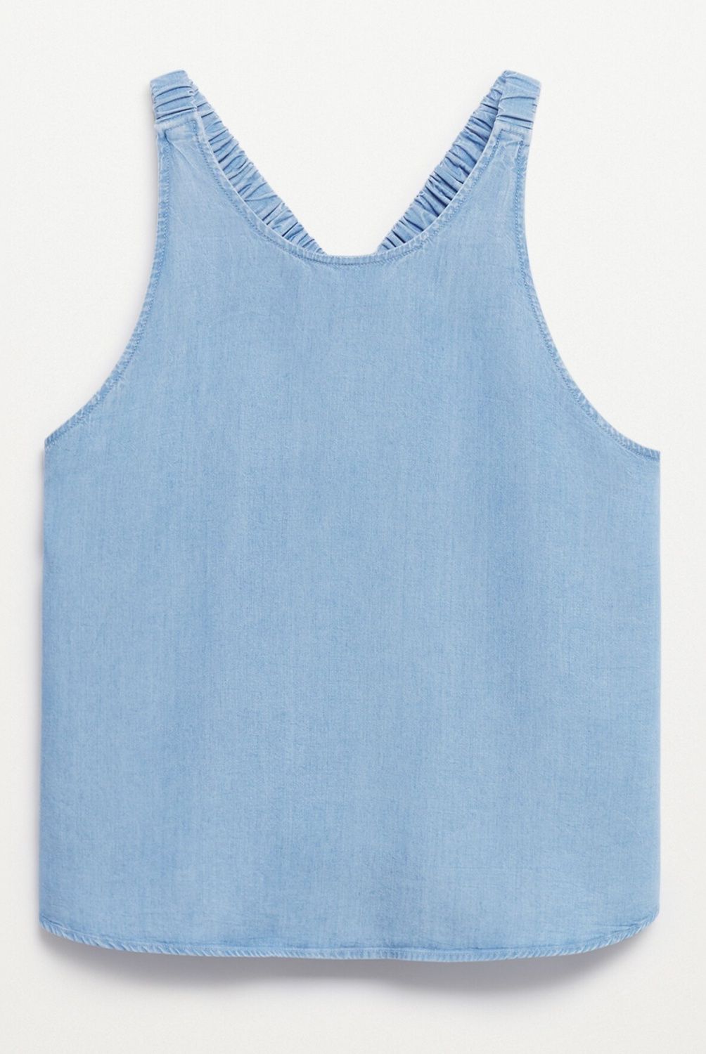 MANGO - Polera Lyocell Espalda Cruzada Vienna Mujer