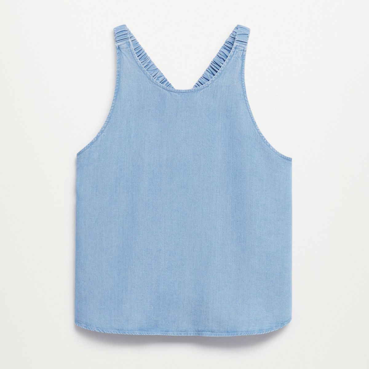 MANGO - Polera Lyocell Espalda Cruzada Vienna Mujer